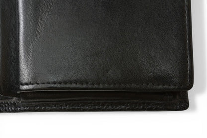 シャネル 財布/二つ折 ヴィンテージ CHANEL がま口財布 ビコローレ ブラック【中古】