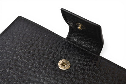 グッチ 財布 三つ折り ホースビット ブラック レザー 138029 コンパクトウォレット GUCCI レディース メンズ【中古】