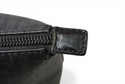フェンディ コスメポーチ/トラベルポーチ FENDI ズッキーノ ブラック 7N0038 メンズ/レディース【中古】