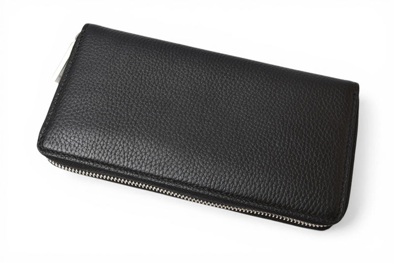 グッチ 財布 ジップアラウンドウォレット ブラック レザー 771154 GUCCI 長財布 ラウンドファスナー メンズ レディース ユニセックス 【中古】