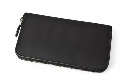 プラダ 財布 PRADA 長財布/ラウンドファスナー 1ML506 TESSUTO/テスート ブラック【中古】