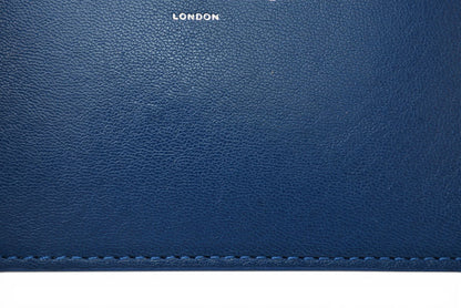 ジミーチュウ コインケース/カードホルダー JIMMY CHOO フラグメントケース ブルー 192INGO.SAZ【中古】