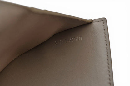 セリーヌ 財布/二つ折 CELINE ミニ財布 ストラップウォレット バイカラー グレー/ブルー系【中古】