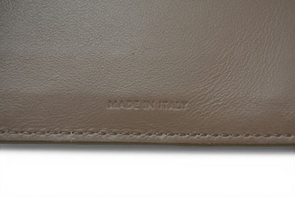 セリーヌ 財布/二つ折 CELINE ミニ財布 ストラップウォレット バイカラー グレー/ブルー系【中古】