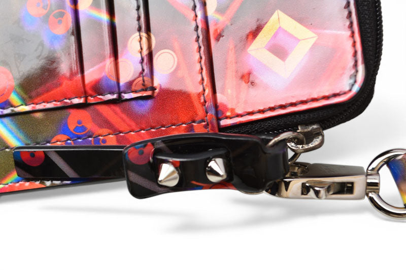 クリスチャンルブタン ショルダーバッグ ルビラB 1225019 Christian Louboutin レッド マルチカラー エナメル ミニポシェット スマホショルダー メンズ レディース【中古】
