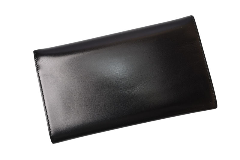 プラダ 美品 財布 PRADA 長財布 1M0608 VITELLO/レザー NERO/ブラック ヴィンテージ【中古】