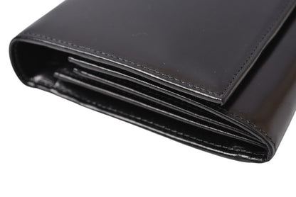 プラダ 美品 財布 PRADA 長財布 1M0608 VITELLO/レザー NERO/ブラック ヴィンテージ【中古】