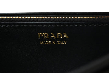 プラダ 財布 PRADA 長財布 1MH132 SAFFIANO NERO/ブラック【中古】