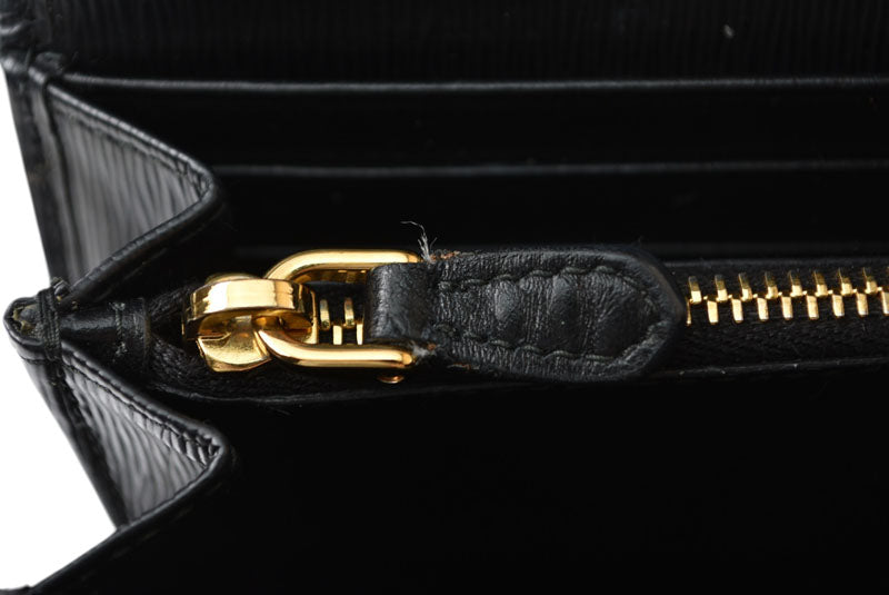 プラダ 財布 PRADA 長財布 1MH132 SAFFIANO NERO/ブラック【中古】