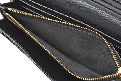 プラダ 財布 PRADA 長財布 1MH132 SAFFIANO NERO/ブラック【中古】