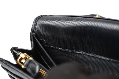 プラダ 財布 PRADA 長財布 1MH132 SAFFIANO NERO/ブラック【中古】