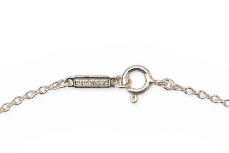 ティファニー ネックレス/ペンダント シルバー TIFFANY&Co. アトラス キューブ 幅0.8cm【中古】