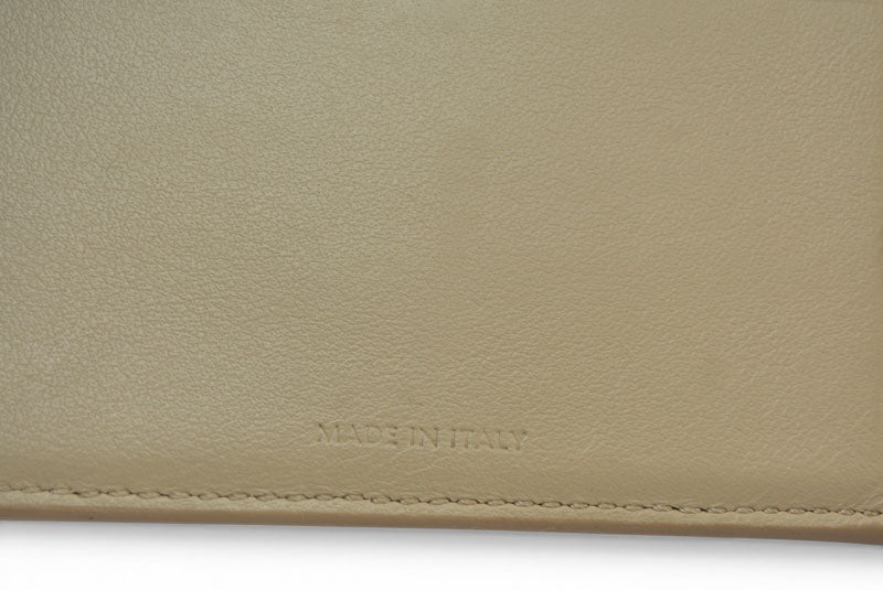 セリーヌ 財布/二つ折 CELINE ミニ財布 ストラップウォレット バイカラー テラコッタ/ライトピンク【中古】