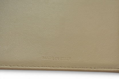 セリーヌ 財布/二つ折 CELINE ミニ財布 ストラップウォレット バイカラー テラコッタ/ライトピンク【中古】