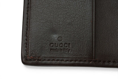 グッチ キーケース/キーホルダー GUCCI 6連 マイクログッチシマ 256443 グリーン/ブラック メンズ レディース【中古】