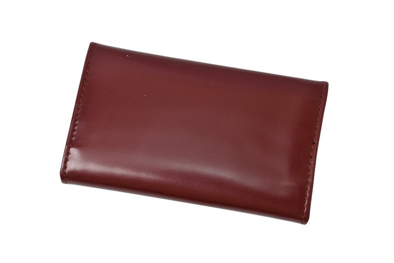 プラダ キーケース/キーホルダー PRADA 6連 レザー ボルドー ワインレッド ロゴ刻印 レディース メンズ 【中古】