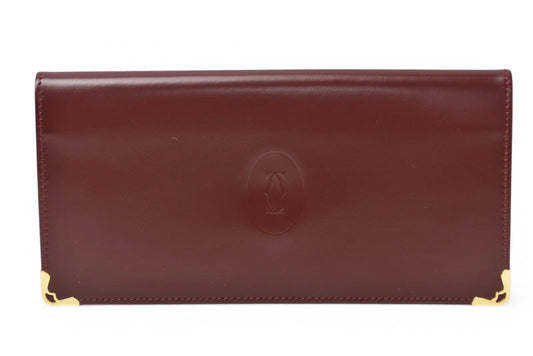 カルティエ 財布/札入れ ヴィンテージ Cartier マストドゥカルティエ インターナショナルウォレット L3001360 メンズ【中古】