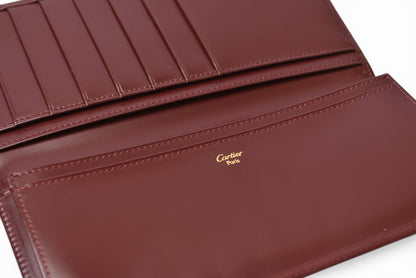 カルティエ 財布/札入れ ヴィンテージ Cartier マストドゥカルティエ インターナショナルウォレット L3001360 メンズ【中古】