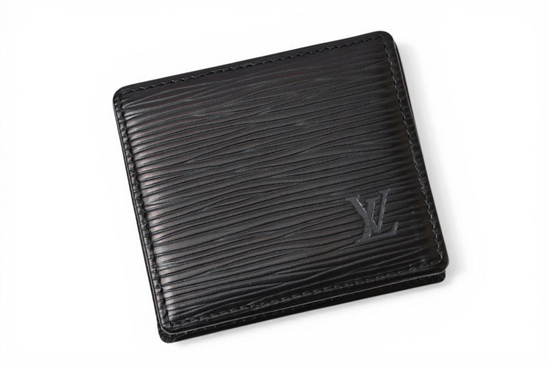 ルイヴィトン コインケース/小銭入れ ヴィンテージ LOUIS VUITTON エピ ポルトモネ ボワット ブラック M63692【中古】