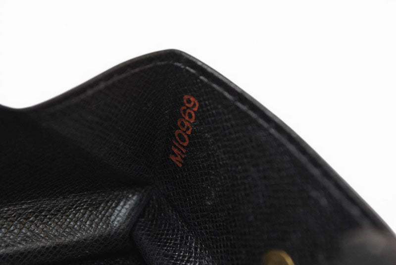 ルイヴィトン コインケース/小銭入れ ヴィンテージ LOUIS VUITTON エピ ポルトモネ ボワット ブラック M63692【中古】