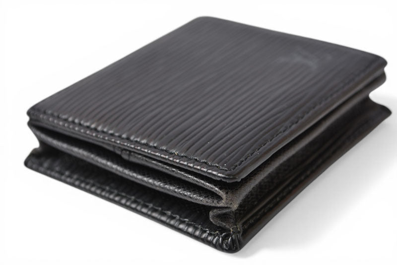 ルイヴィトン コインケース/小銭入れ ヴィンテージ LOUIS VUITTON エピ ポルトモネ ボワット ブラック M63692【中古】