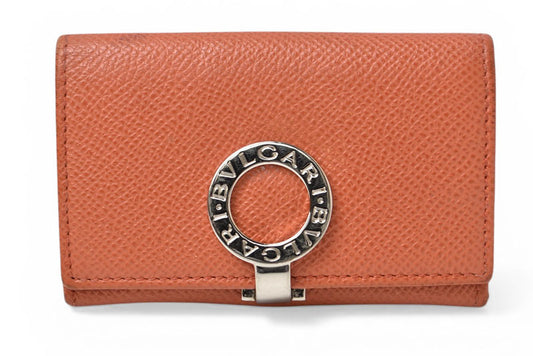 ブルガリ コインケース/カードケース BVLGARI ブルガリ・ブルガリ オレンジ【中古】