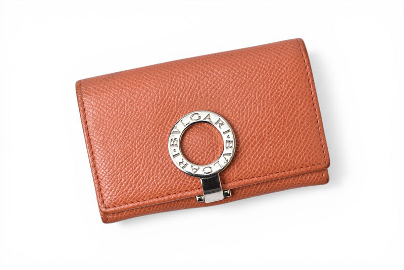 ブルガリ コインケース/カードケース BVLGARI ブルガリ・ブルガリ オレンジ【中古】