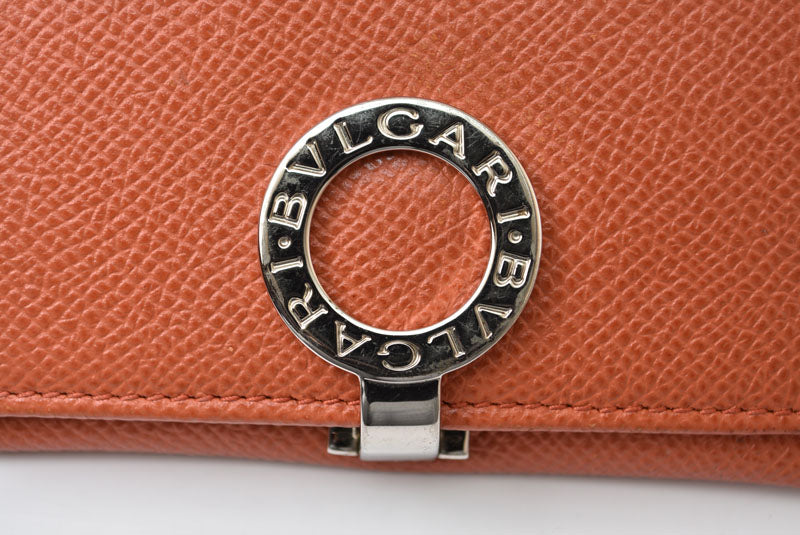 ブルガリ コインケース/カードケース BVLGARI ブルガリ・ブルガリ オレンジ【中古】