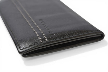ブルガリ カードケース/名刺入れ BVLGARI ビジネスカードホルダー ブラック【中古】