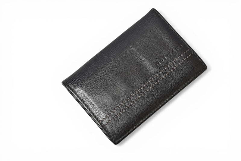 ブルガリ カードケース/名刺入れ BVLGARI ビジネスカードホルダー ブラック【中古】