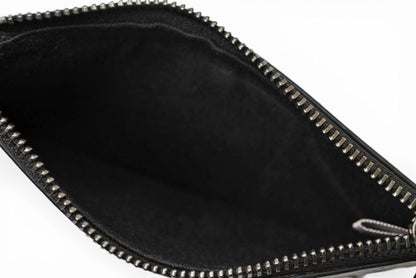 ジミーチュウ コインケース/カードホルダー JIMMY CHOO フラグメントケース ブルー グレー ブラック CASEY【中古】