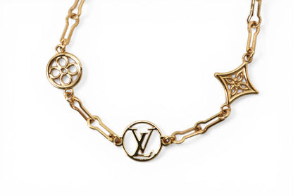 ルイヴィトン バングル/ブレスレット LOUIS VUITTON モノグラム M69584 ブラスレ フォーエバーヤング OB3232 ゴールド【中古】