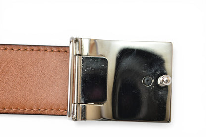 セリーヌ ベルト リバーシブル フリーサイズ レザー CELINE ブラック/ブラウン メンズ【中古】