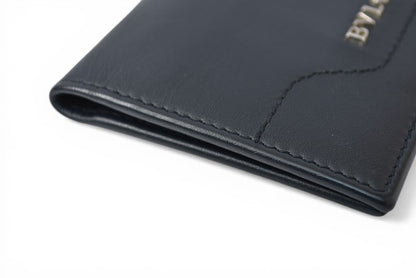 ブルガリ カードケース/名刺入れ BVLGARI ビジネスカードホルダー ブラック【中古】