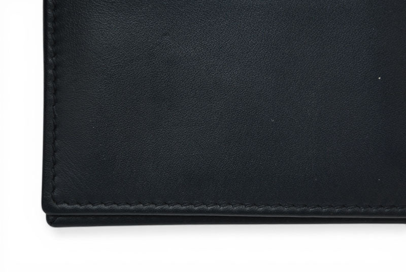 ブルガリ カードケース/名刺入れ BVLGARI ビジネスカードホルダー ブラック【中古】