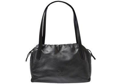ロエベ トートバッグ ヴィンテージ LOEWE ナッパ シープスキン ブラック【中古】