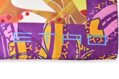 エトロ ポケットチーフ/ハンカチ ETRO シルク100％ ミニスカーフ ペイズリー イタリア製 ETRO【中古】