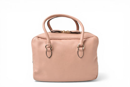 Valentino Garavani アトリエバッグ ヴァレンティノ・ガラヴァーニ ローズモチーフ ハンドバッグ 希少【中古】