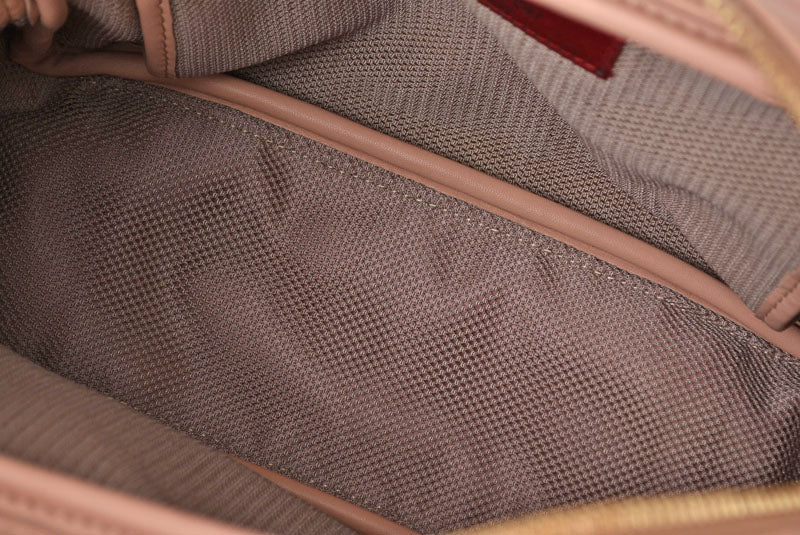 Valentino Garavani アトリエバッグ ヴァレンティノ・ガラヴァーニ ローズモチーフ ハンドバッグ 希少【中古】