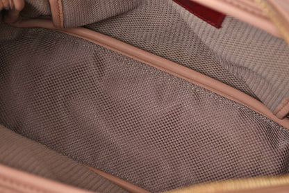 Valentino Garavani アトリエバッグ ヴァレンティノ・ガラヴァーニ ローズモチーフ ハンドバッグ 希少【中古】