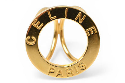 セリーヌ スカーフリング/スカーフホルダー CELINE リング GP ゴールド【中古】