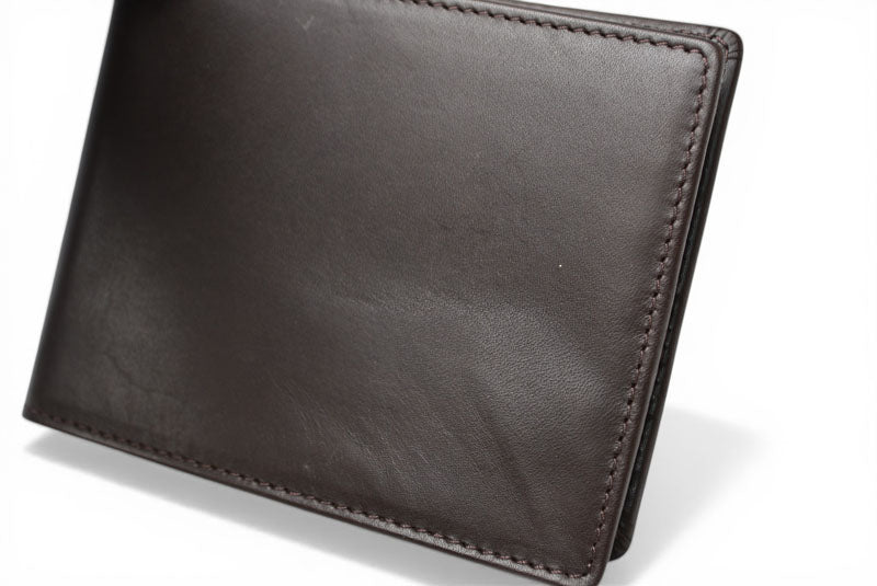 カルバンクライン 財布/二つ折り財布 レザー ブラウン ロゴ入り メンズ Calvin Klein【中古】