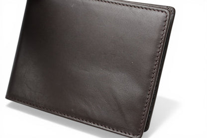 カルバンクライン 財布/二つ折り財布 レザー ブラウン ロゴ入り メンズ Calvin Klein【中古】
