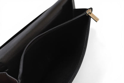 ロエベ 財布 LOEWE 長財布 アナグラム ナッパ/シープスキン ブラック【中古】