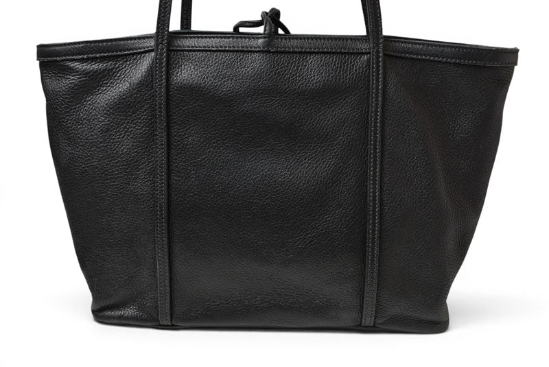 ドルチェ＆ガッバーナ トートバッグ DOLCE&GABBANA ブラック レオパード柄 メンズ レディース D&G【中古】