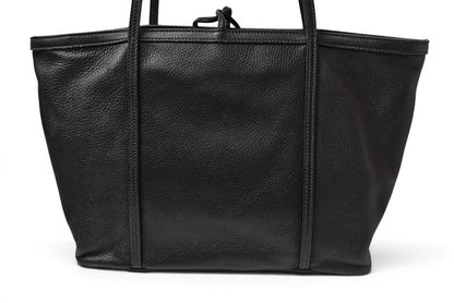 ドルチェ＆ガッバーナ トートバッグ DOLCE&GABBANA ブラック レオパード柄 メンズ レディース D&G【中古】