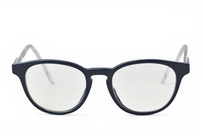 グッチ アイウェア/眼鏡/メガネ フレーム 近視用レンズ入 GUCCI GG0491O 004 140 ネイビー/クリア【中古】