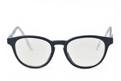 グッチ アイウェア/眼鏡/メガネ フレーム 近視用レンズ入 GUCCI GG0491O 004 140 ネイビー/クリア【中古】
