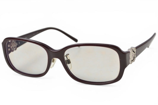 シャネル サングラス/度入り メガネ/アイグラス/フレーム CHANEL 眼鏡 ココマーク ブラウン 3130-B c.1022 レディース【中古】