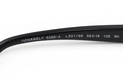 シャネル サングラス CHANEL ココマーク ブラック スモークグラデーション 5286-A c.501/S6 レディース【中古】